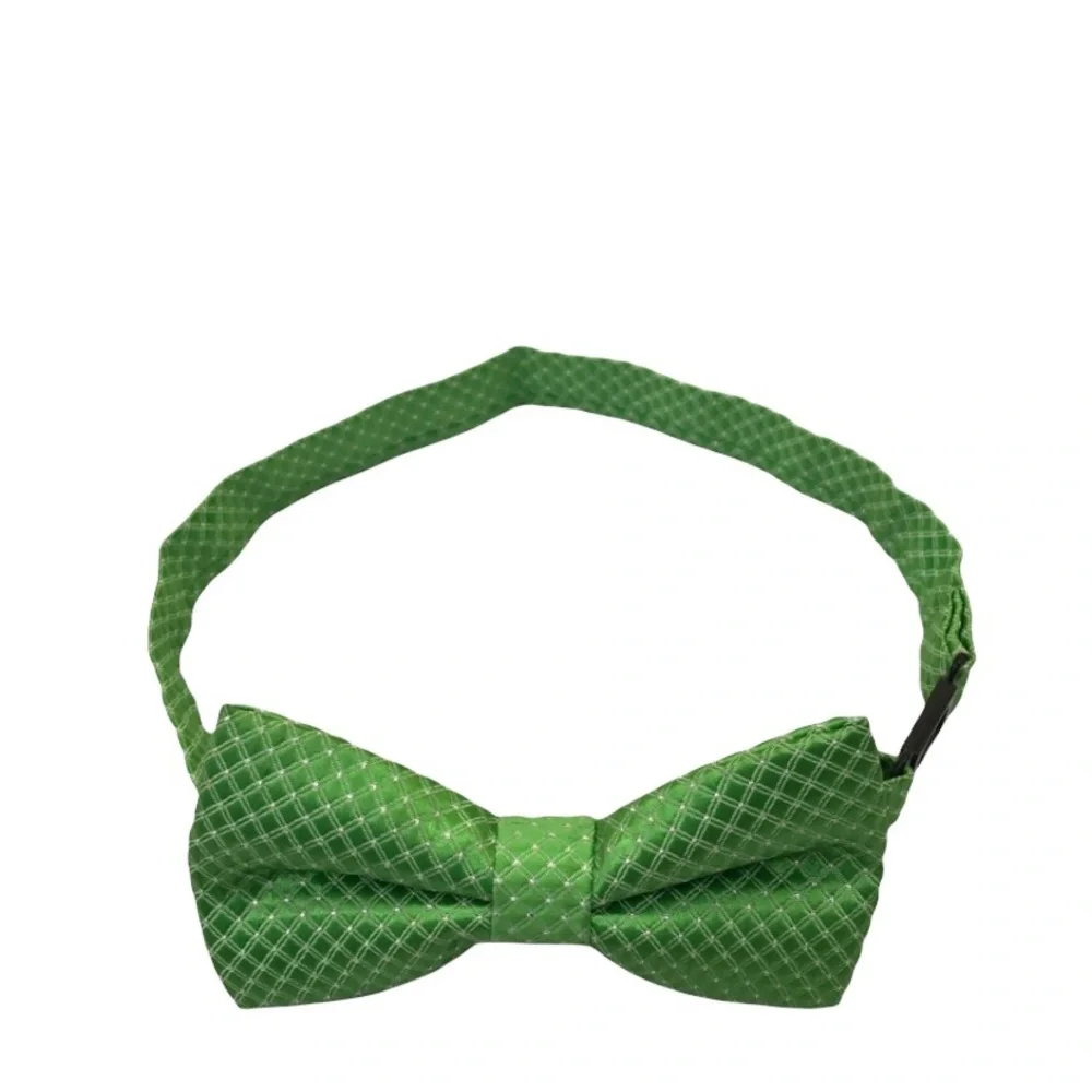Green Kids Bow Tie